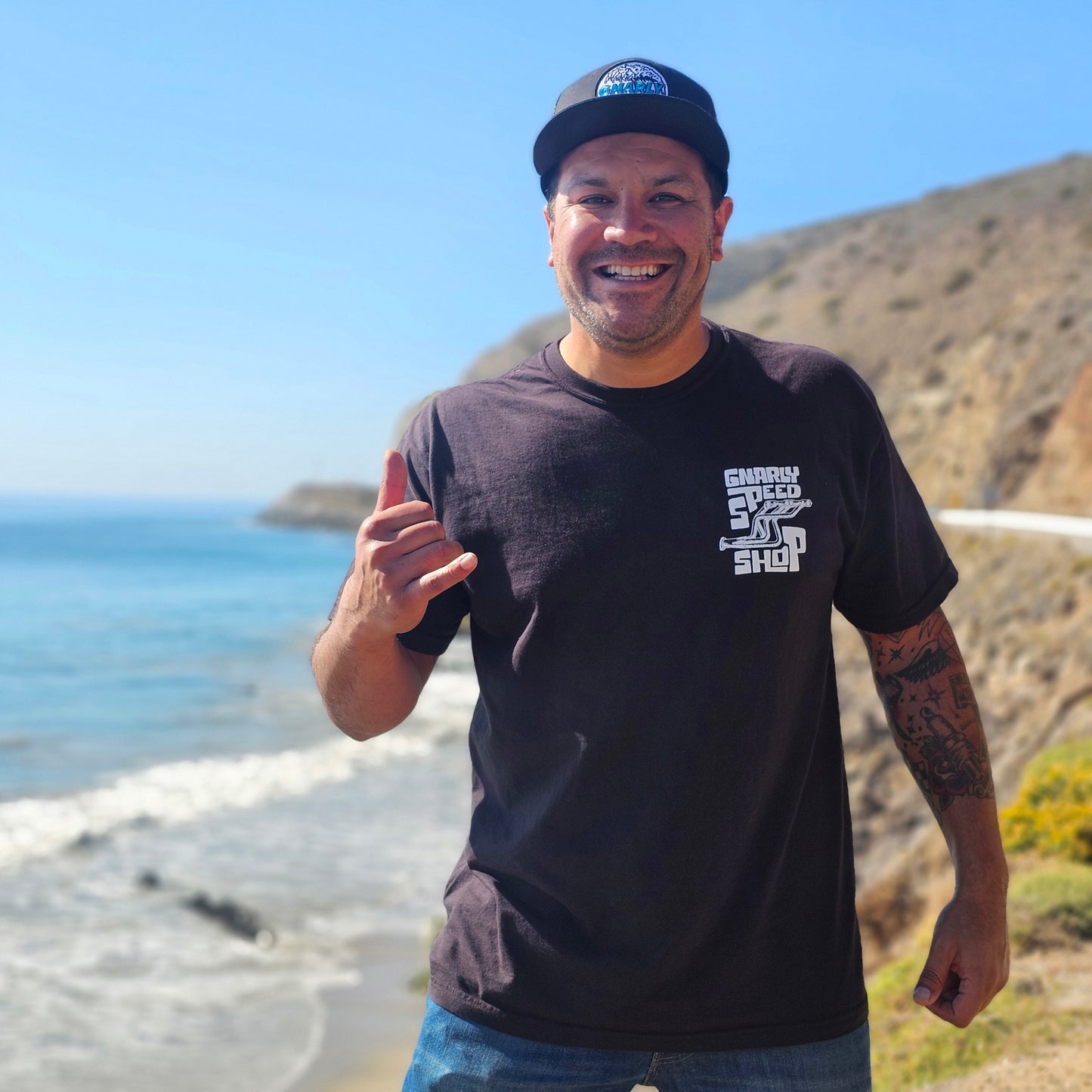 Gnarly Speed Shop Header Logo Shirt