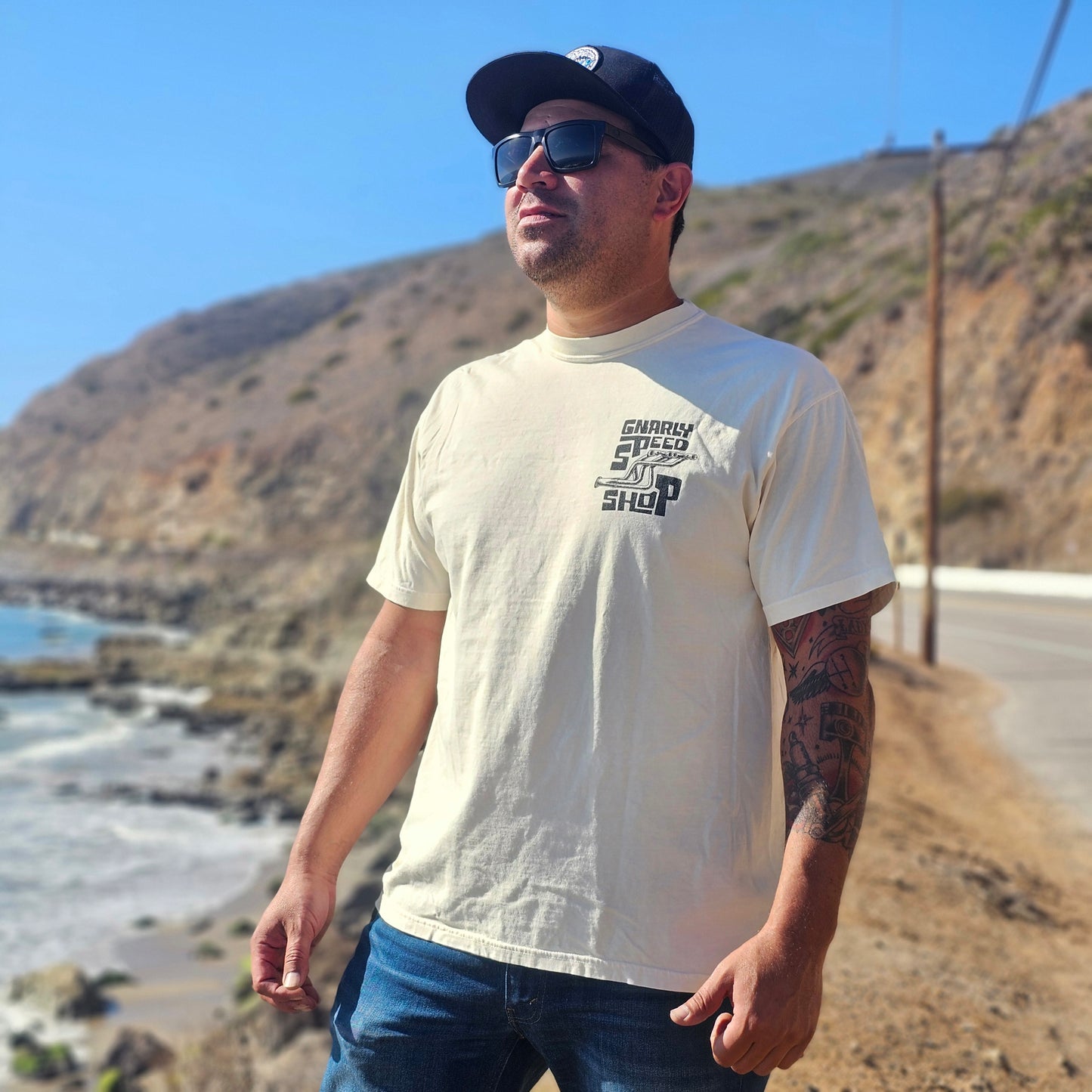 Gnarly Speed Shop Header Logo Shirt