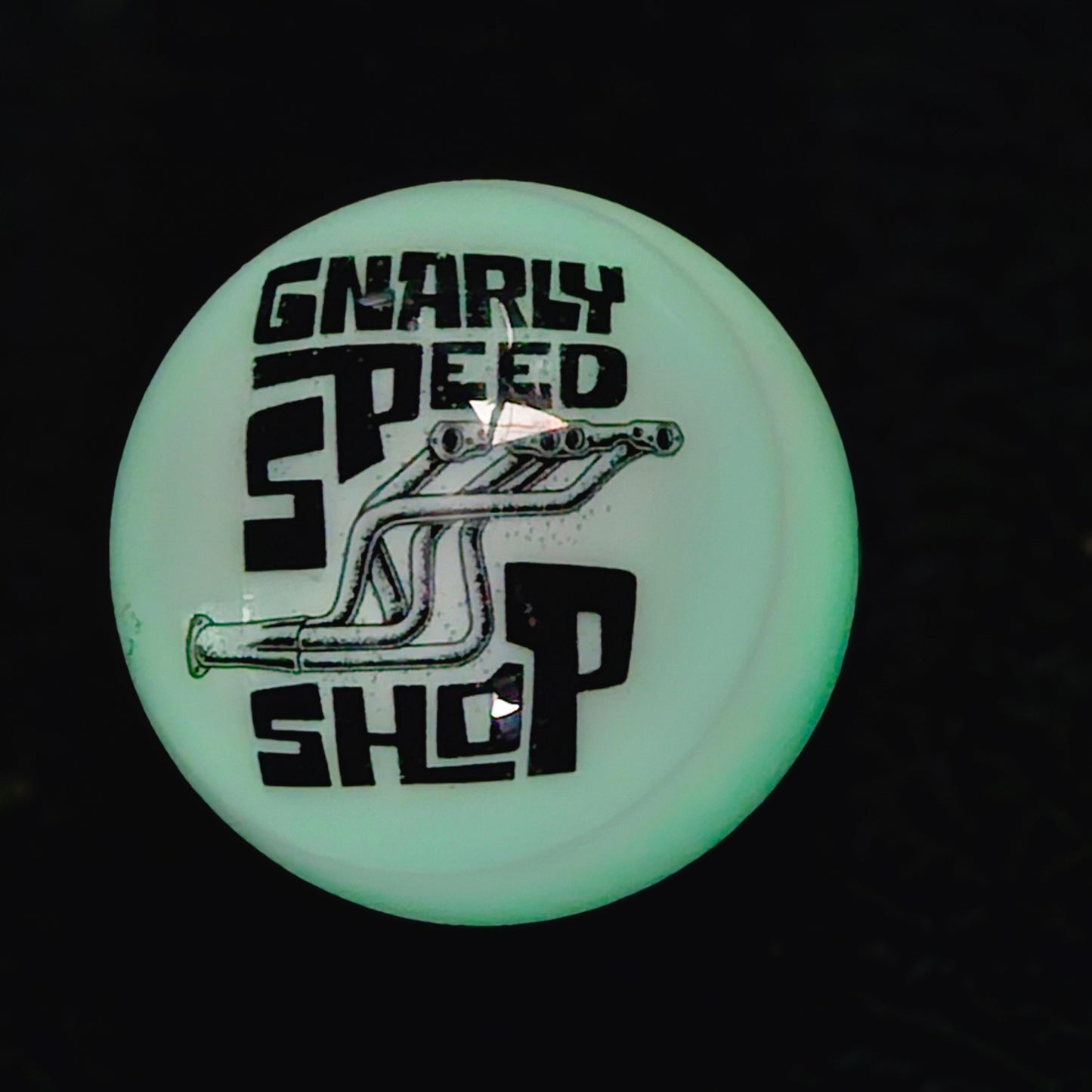 Glow‐In-The-Dark Gnarly Speed Shop Shifter Ball