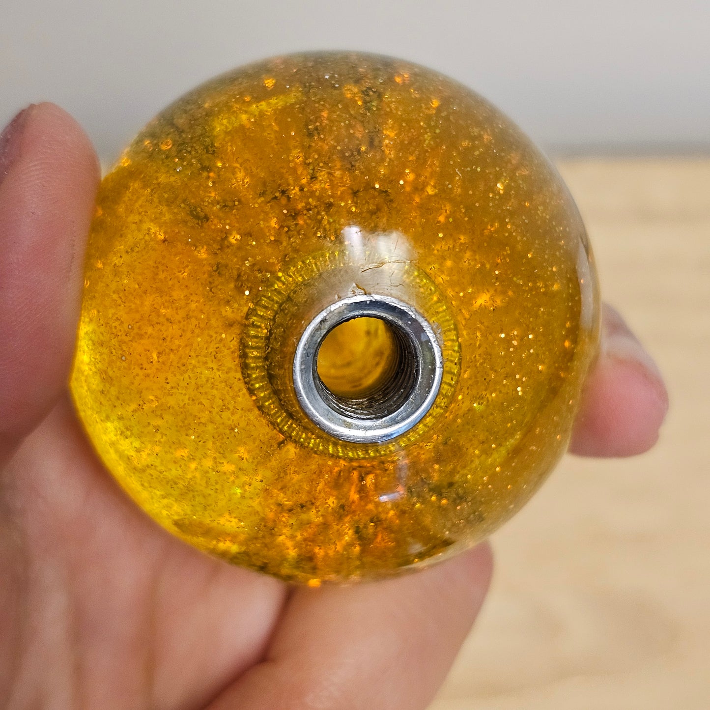 1/1 GSS Yellow Glitter Shifter Ball
