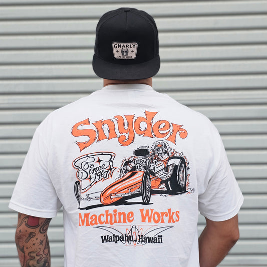 Snyder Machine Works T-Shirt From Mooneyes Hawaii (Ships In 2 Weeks)