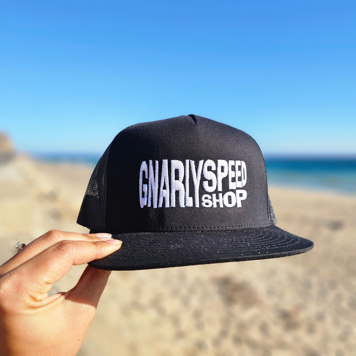 Totally Gnarly Embroidered Logo Hat