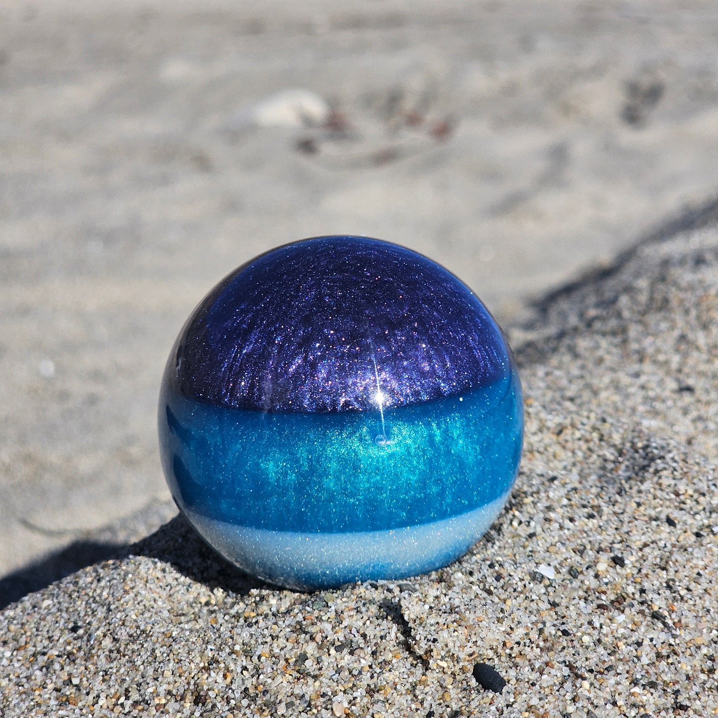 1/1 Blue & Purple Striped Shifter Ball
