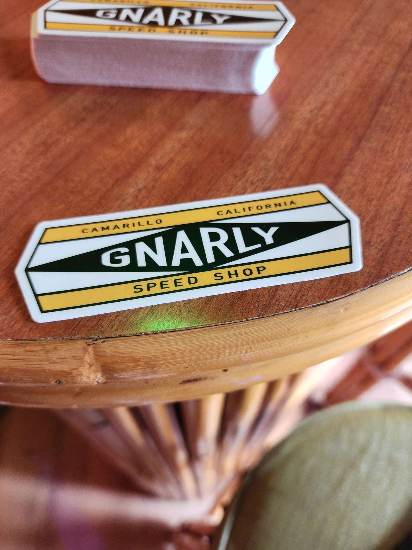 Gnarly Speed Shop SURF Stickers