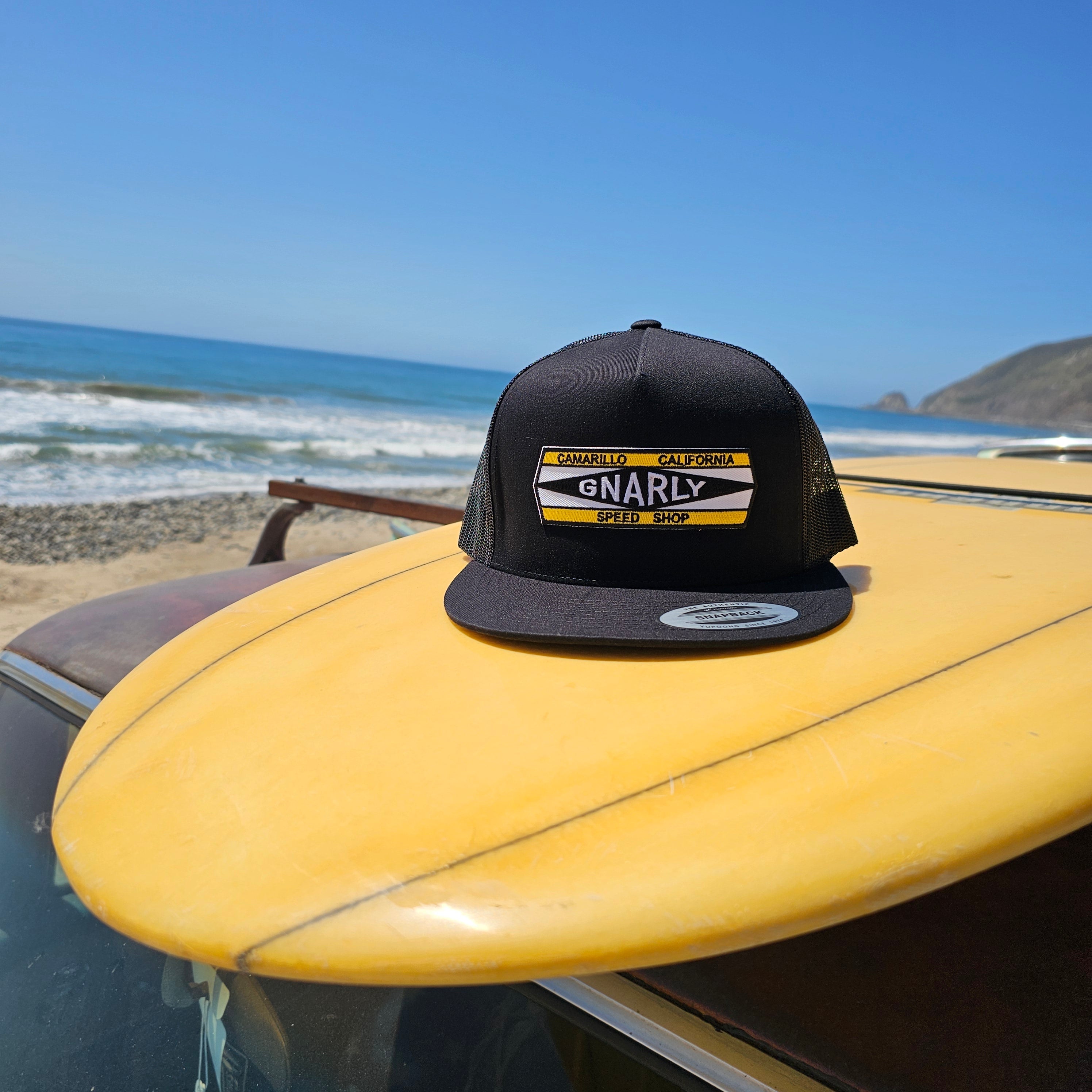 Gnarly Surf Logo Hat GNARLY SPEED SHOP gnarly-surf-logo-hat-gnarly-speed-shop