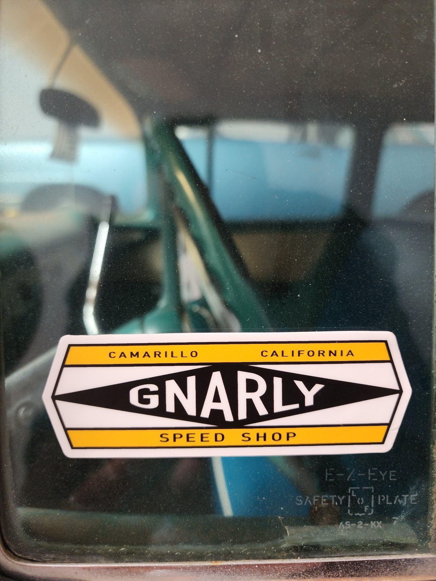 Gnarly Speed Shop SURF Stickers