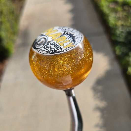 Dual Gold Logo Shifter Ball