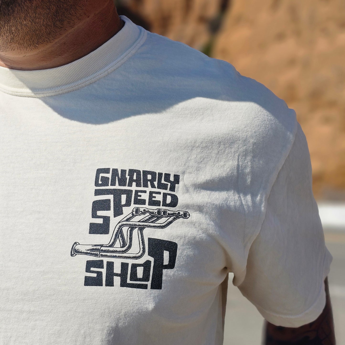 Gnarly Speed Shop Header Logo Shirt