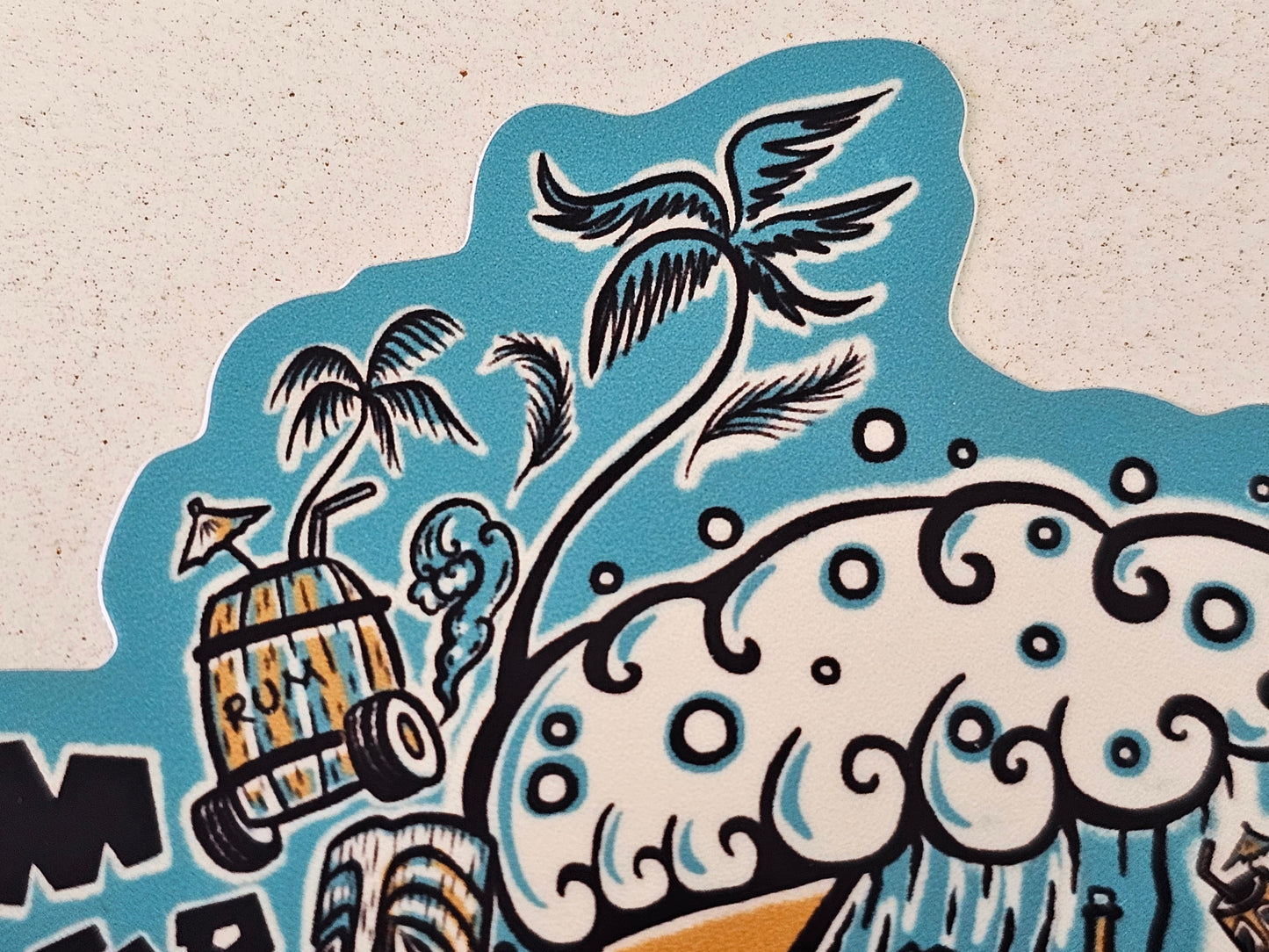 Rum Runner Sticker