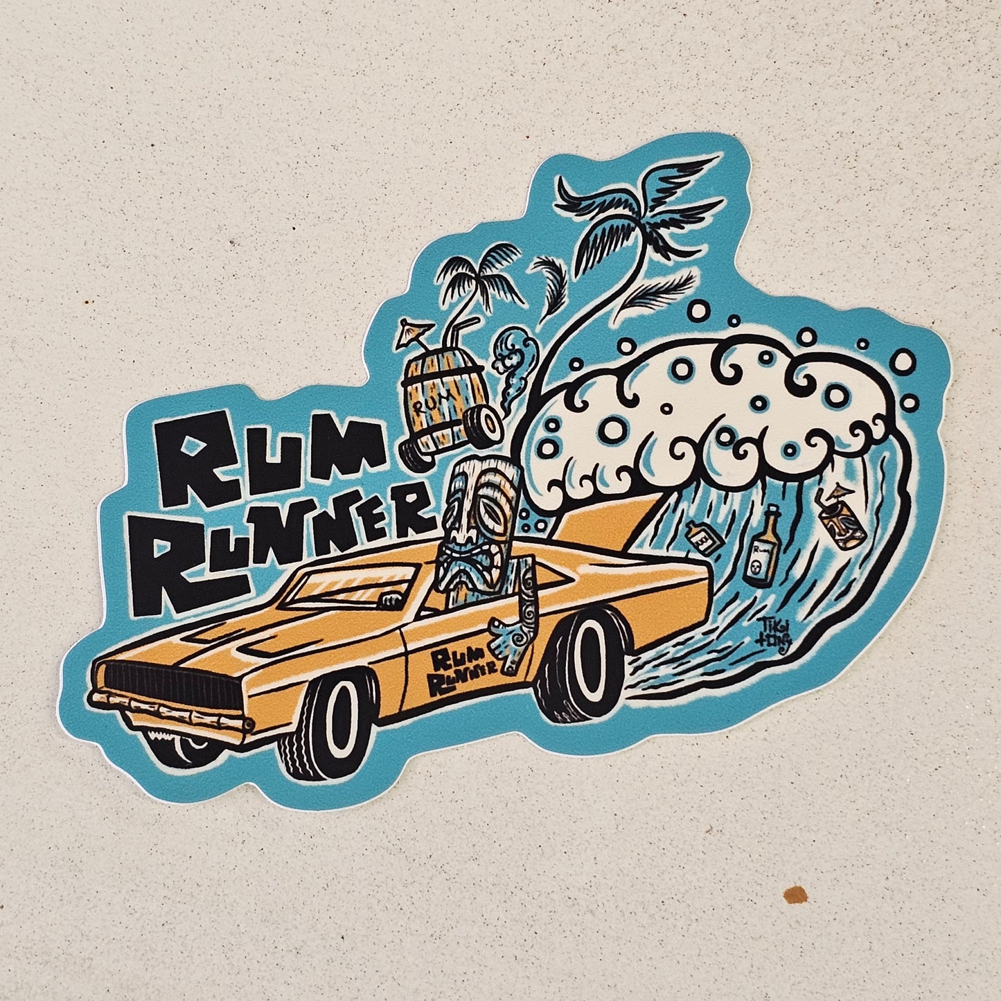 Rum Runner Sticker