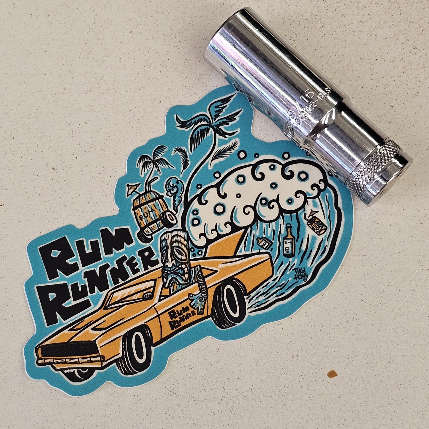 Rum Runner Sticker