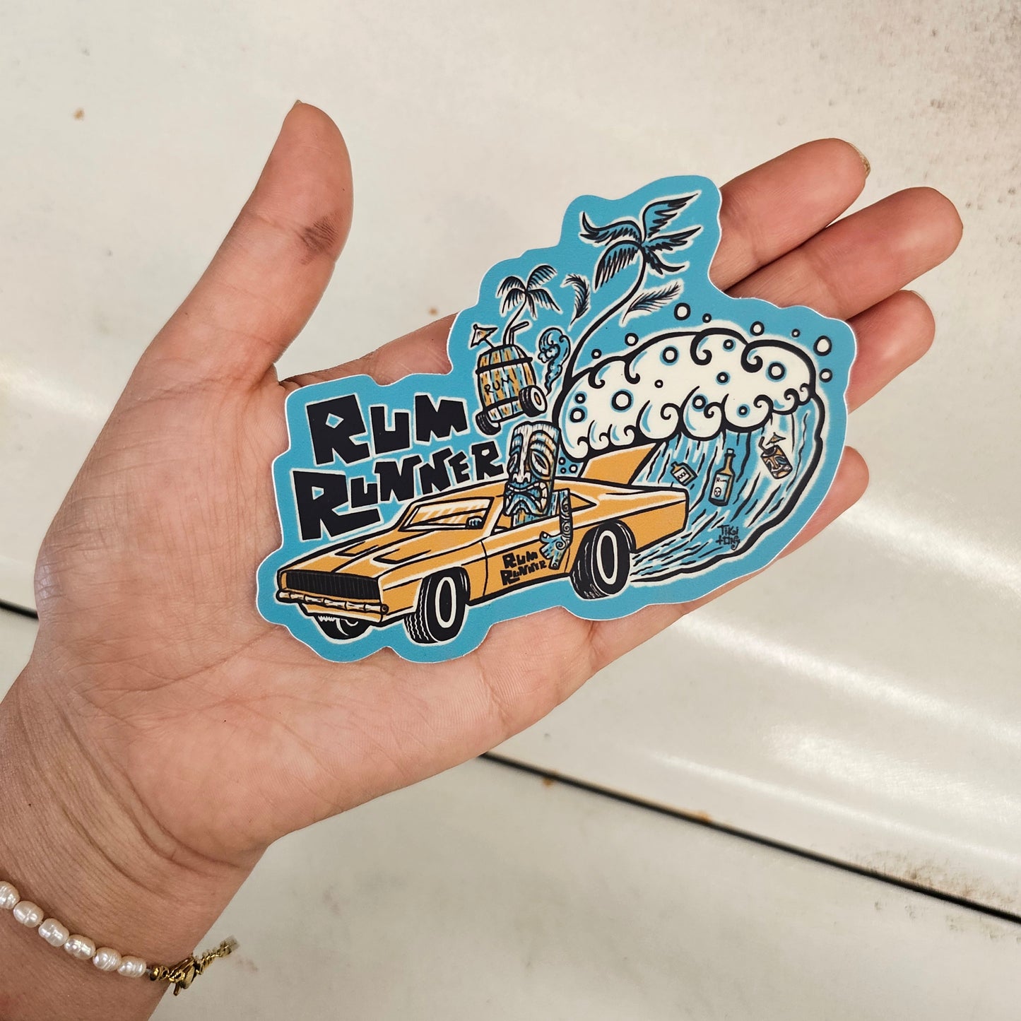 Rum Runner Sticker