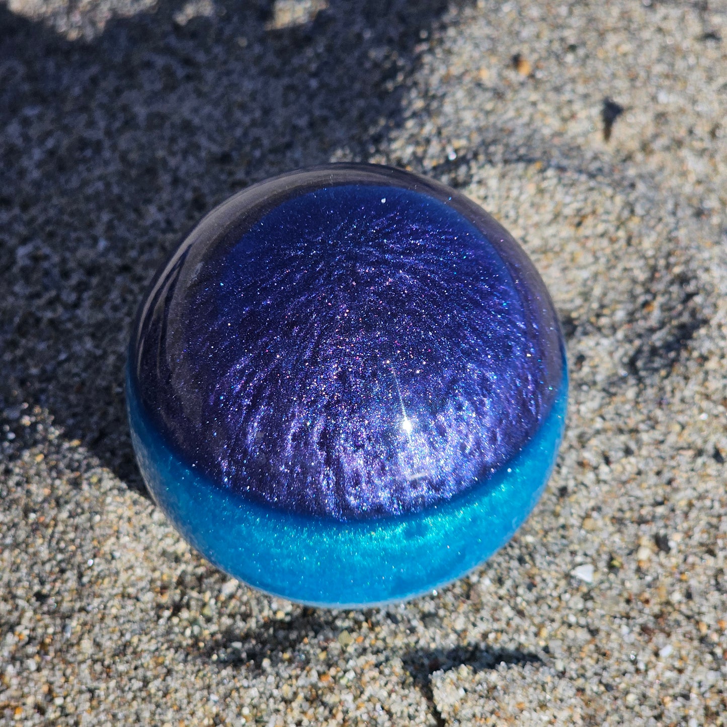 1/1 Blue & Purple Striped Shifter Ball