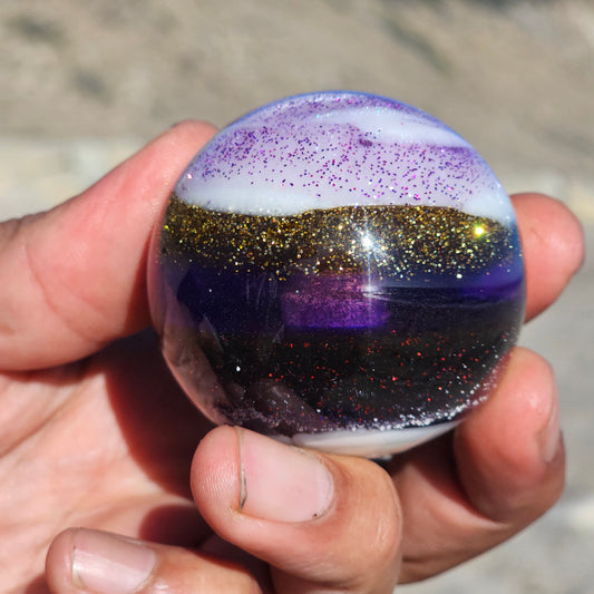 1/1 Purple Glitter Shifter Ball