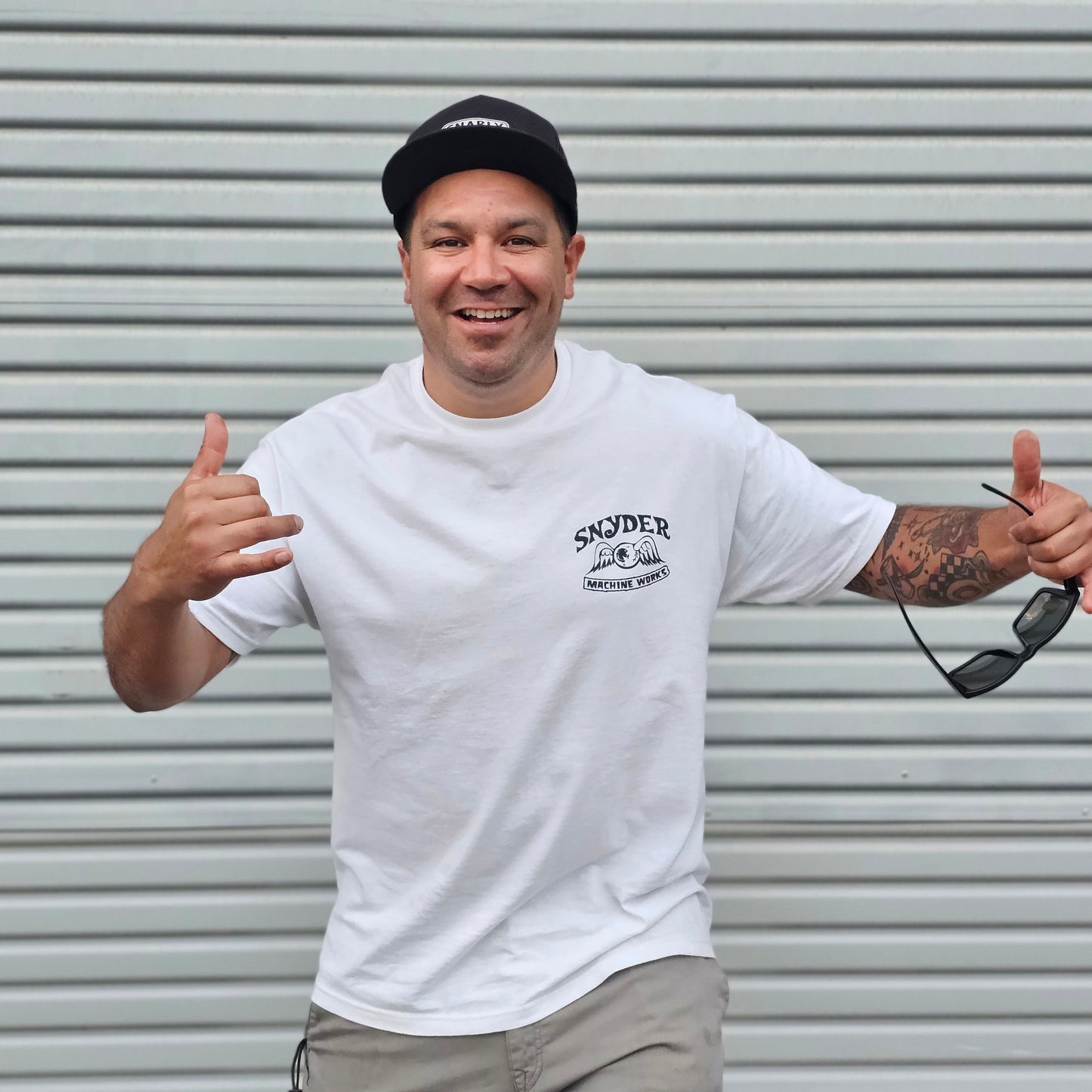 Snyder Machine Works T-Shirt From Mooneyes Hawaii (Ships In 2 Weeks)