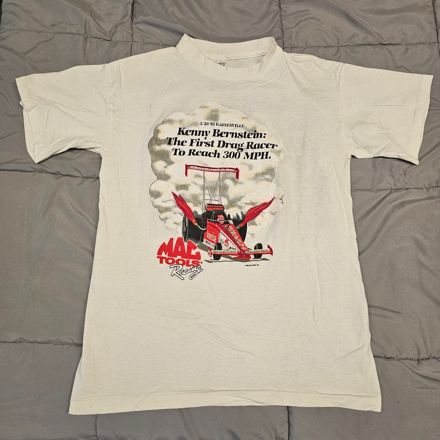 VINTAGE Kenny Bernstein 300MPH TShirt (Size M)