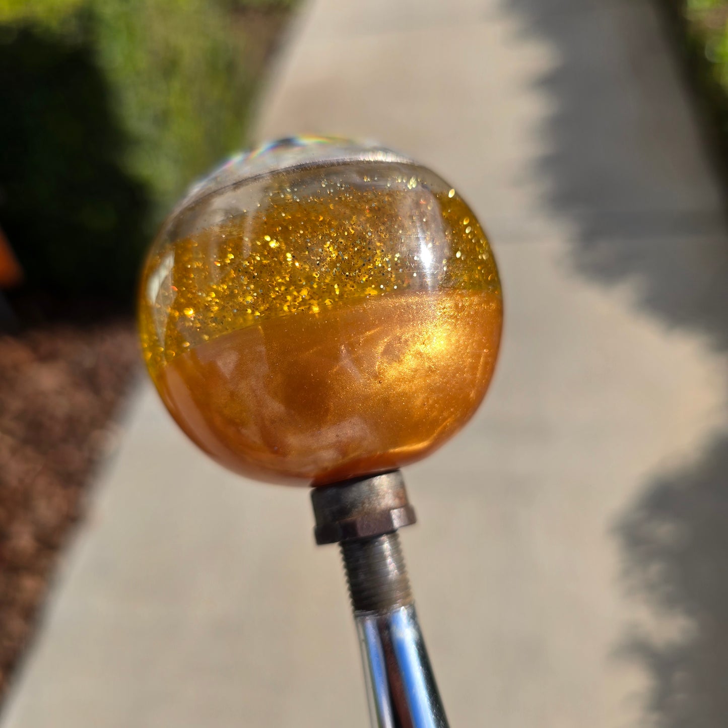 Dual Gold Logo Shifter Ball