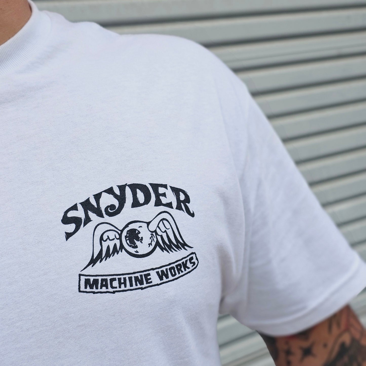 Snyder Machine Works T-Shirt From Mooneyes Hawaii (Ships In 2 Weeks)