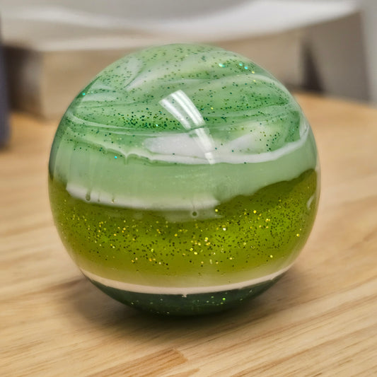 1/1 Green Glitter Shifter Ball
