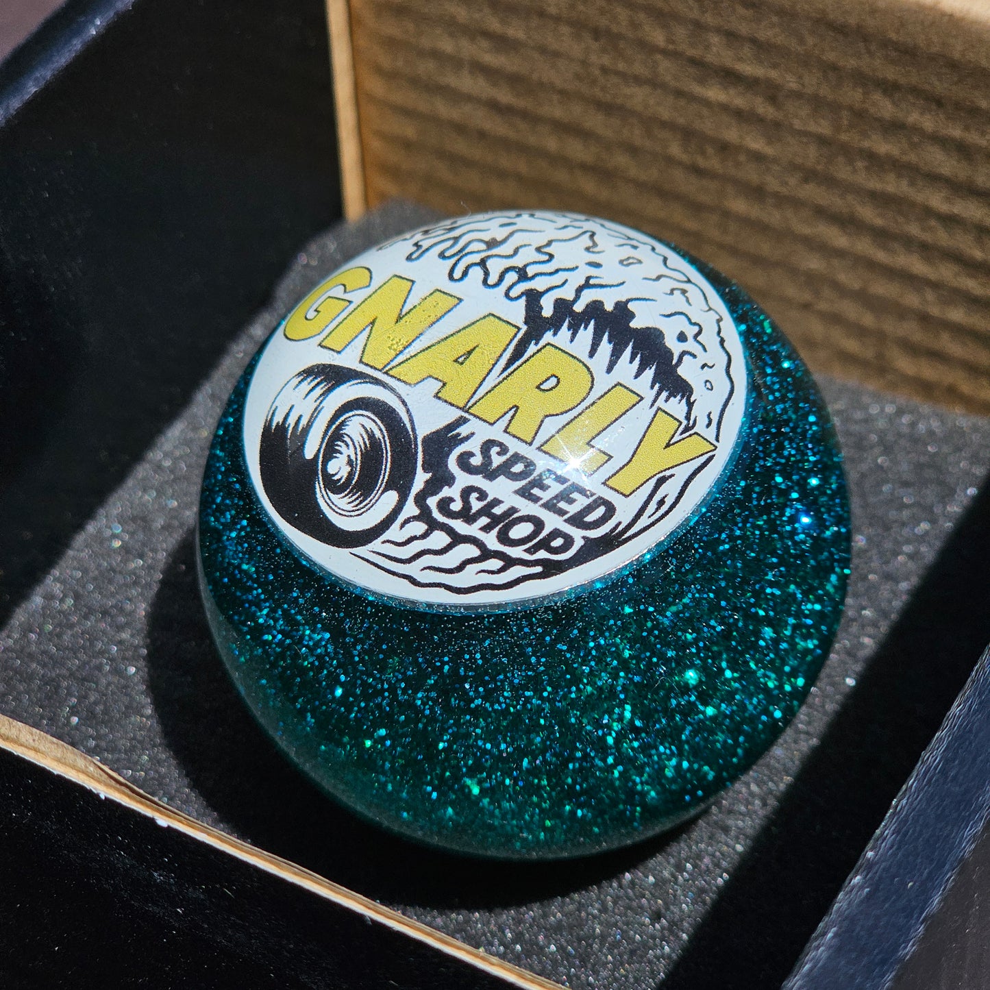 Aqua Seaglass Shifter Ball