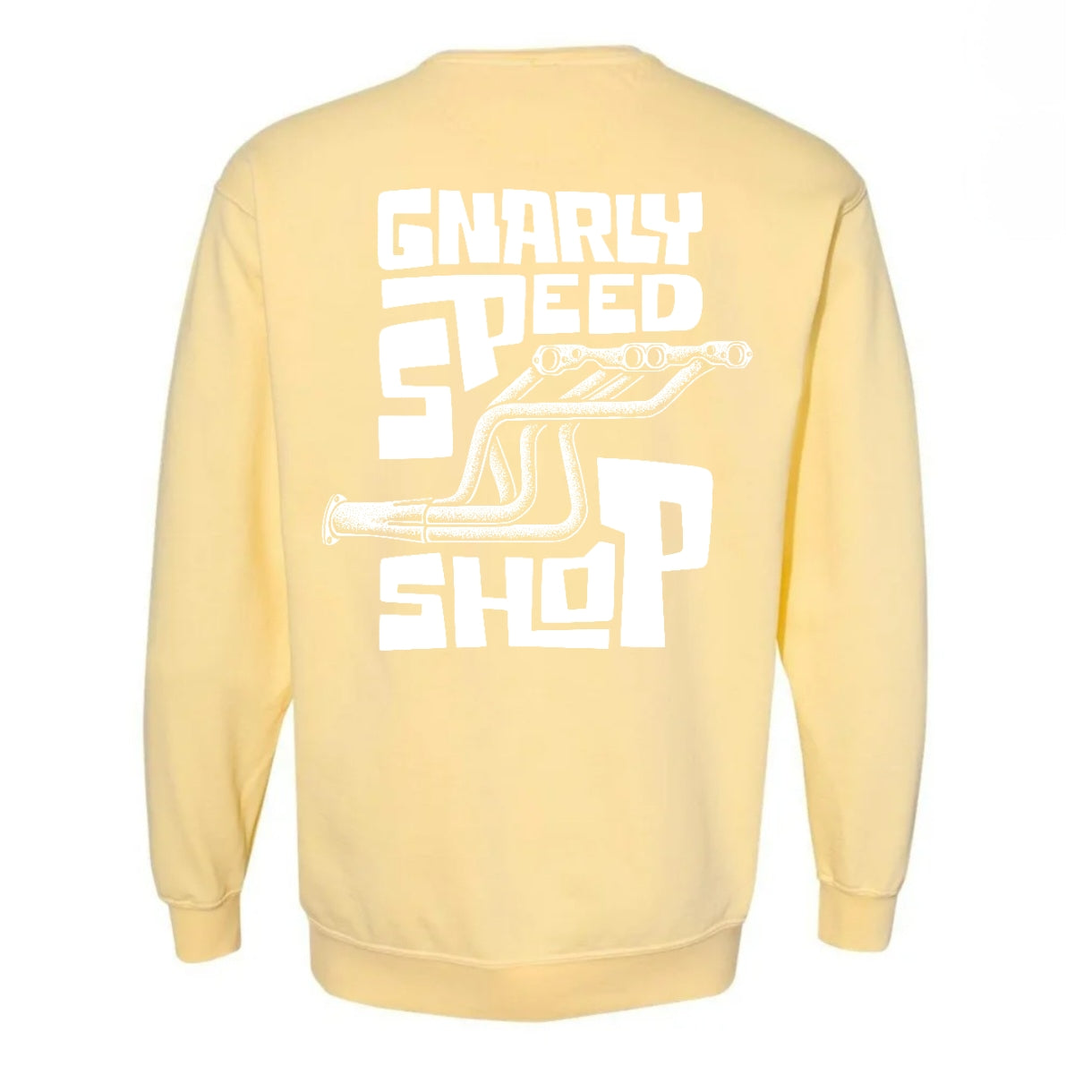 PREORDER: Gnarly Speed Shop Header Crewneck Sweater (Ships In 3-4 Weeks)