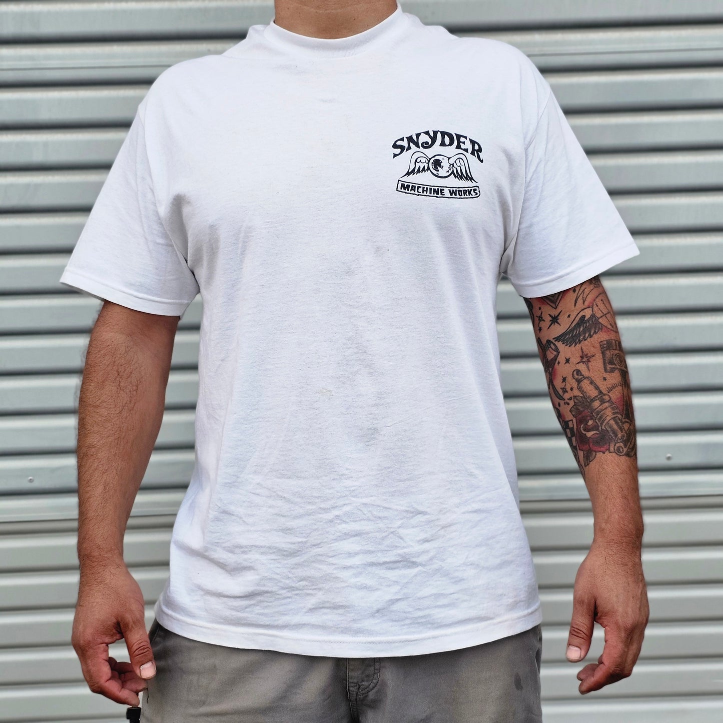 Snyder Machine Works T-Shirt From Mooneyes Hawaii (Ships In 2 Weeks)