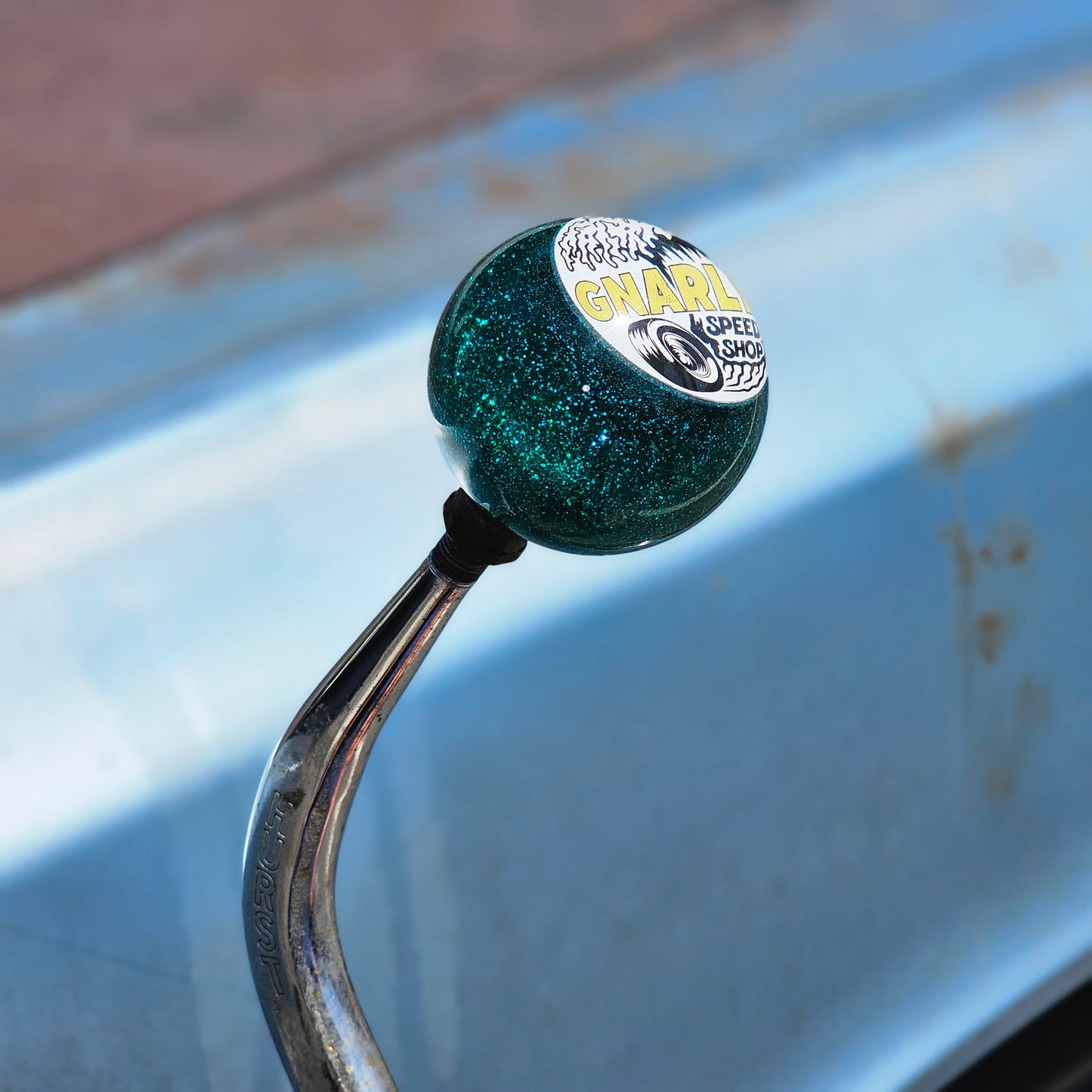 Aqua Seaglass Shifter Ball