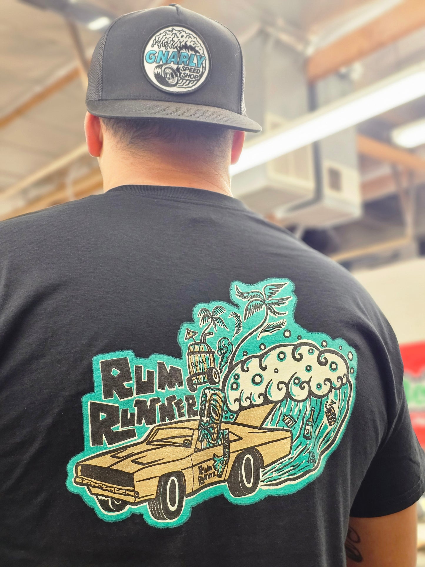 Rum Runner T-Shirt Black