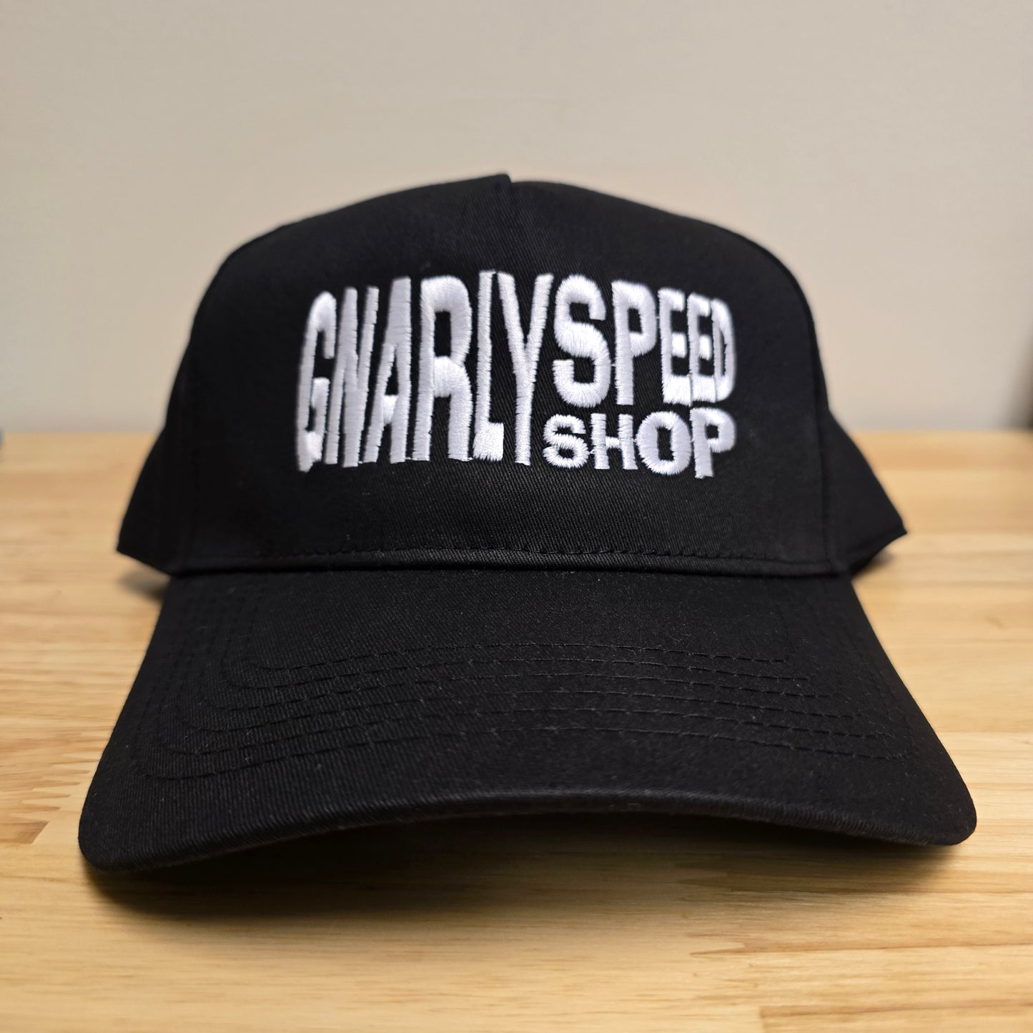 Totally Gnarly Embroidered Curve Bill Hat