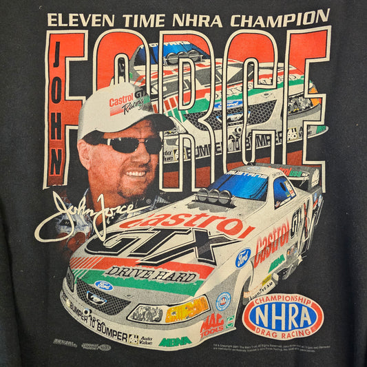VINTAGE John Force Crewneck Sweatshirt (Size M)