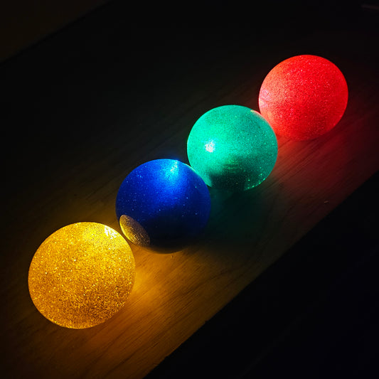 Light-Up Glitter Shifter Ball