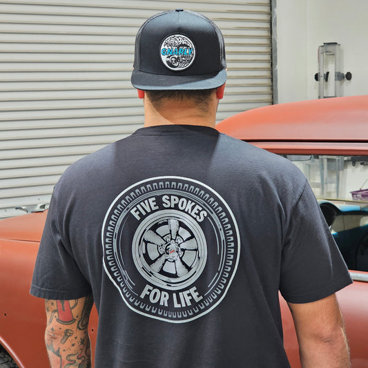 Five Spokes For Life Pocket T-Shirt