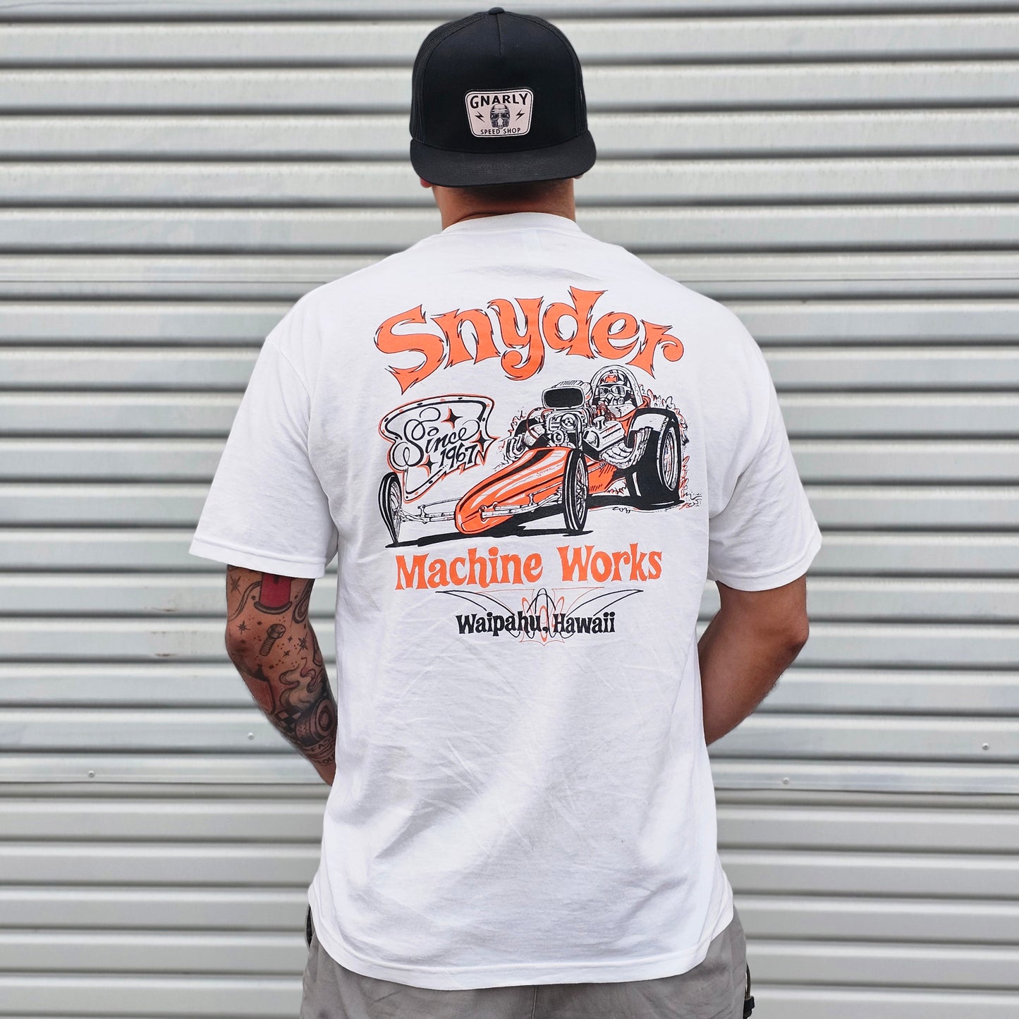 Snyder Machine Works T-Shirt From Mooneyes Hawaii (Ships In 2 Weeks)