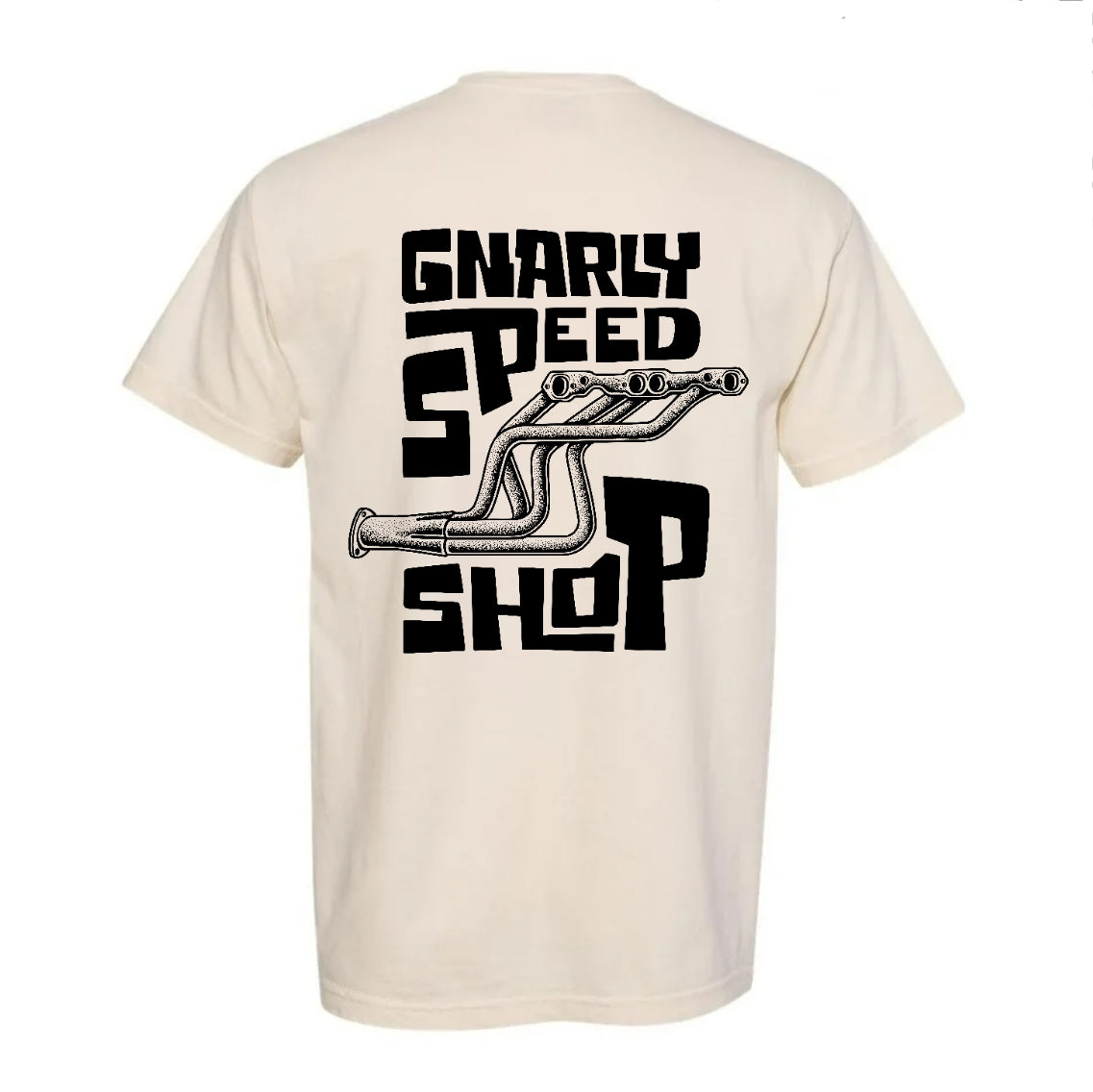 Gnarly Speed Shop Header Logo Shirt
