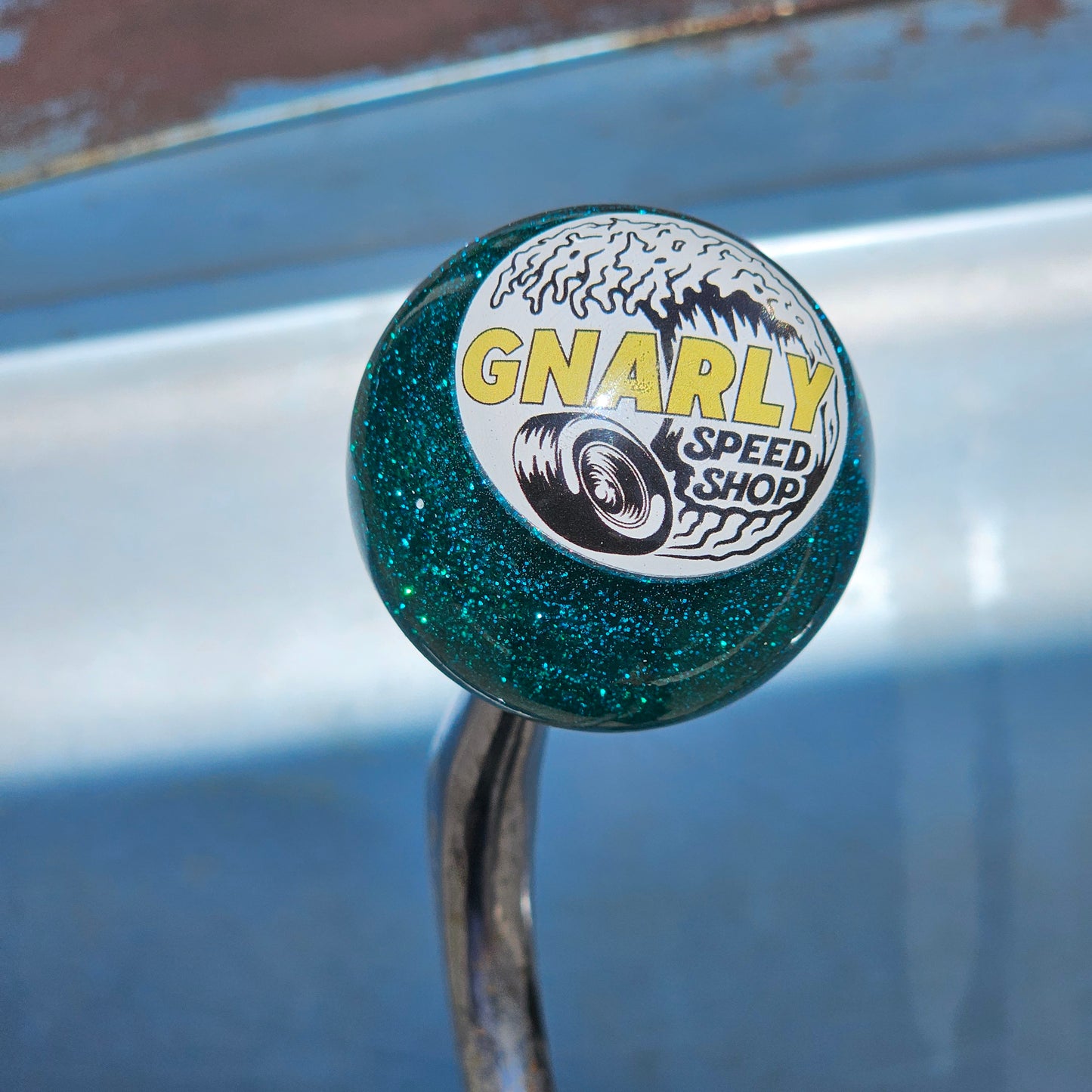 Aqua Seaglass Shifter Ball